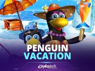 Penguin Vacation Game Poster